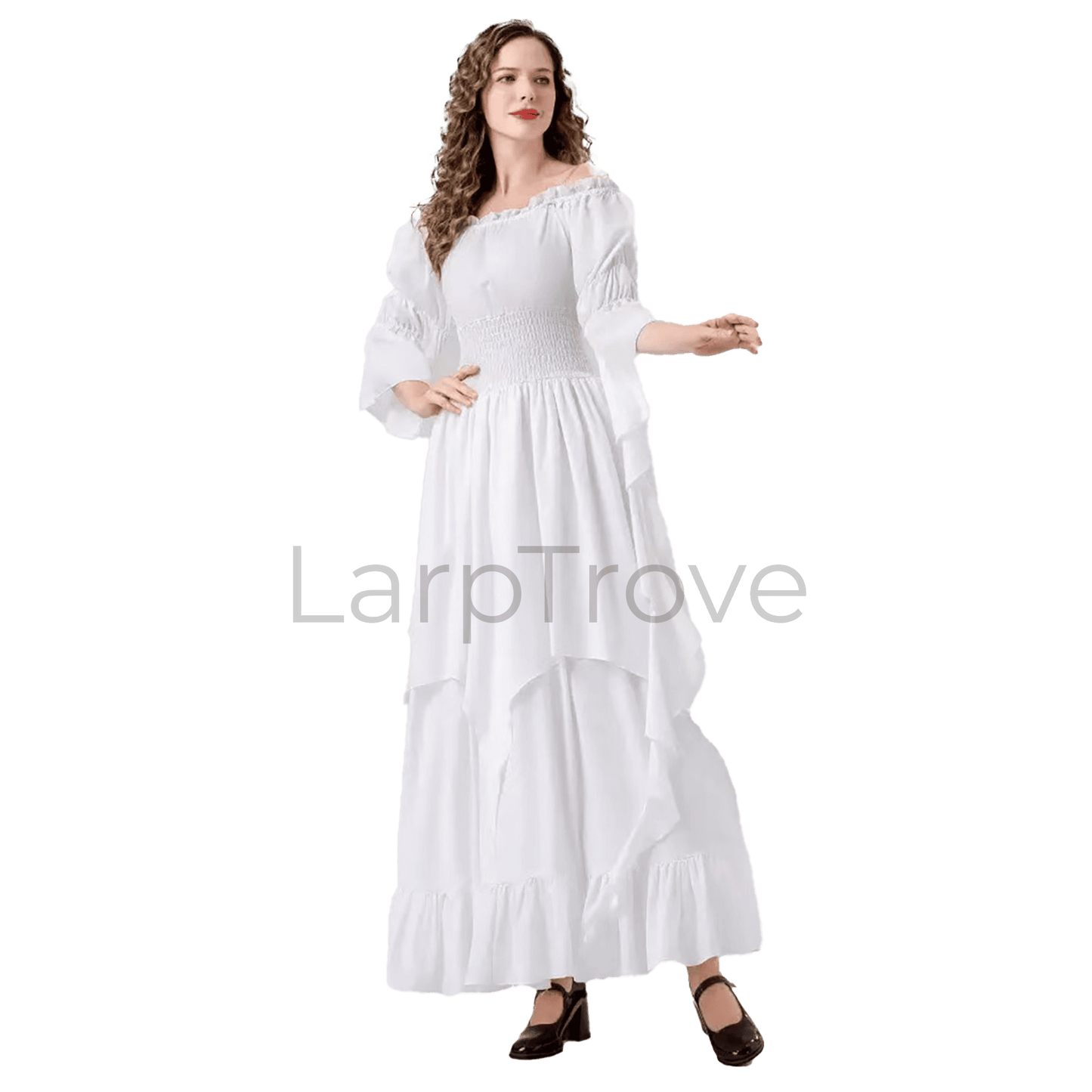 Renaissance Ruffle Gothic Fairy Dress