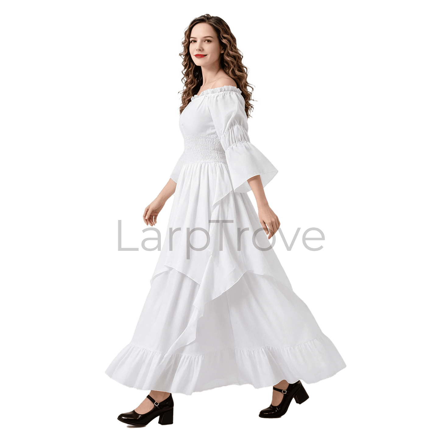 Renaissance Ruffle Gothic Fairy Dress