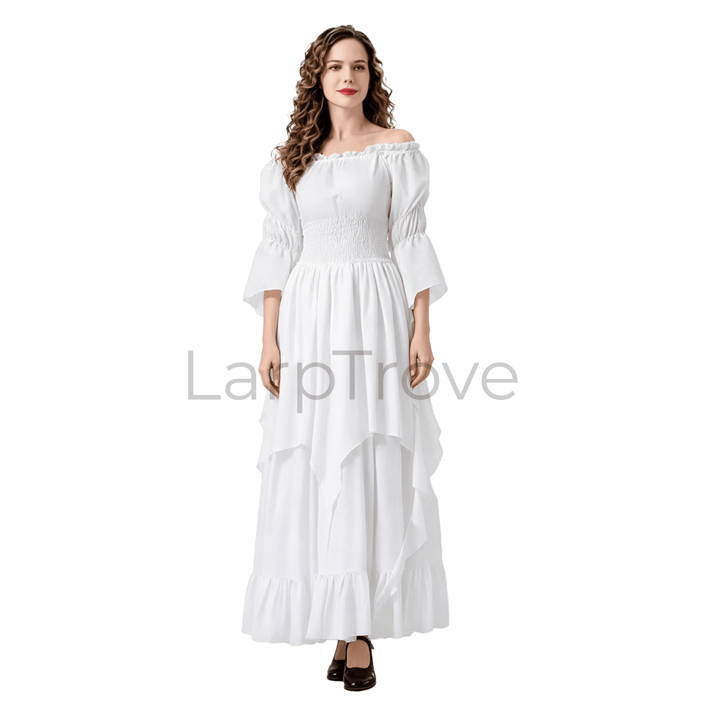 Renaissance Ruffle Gothic Fairy Dress