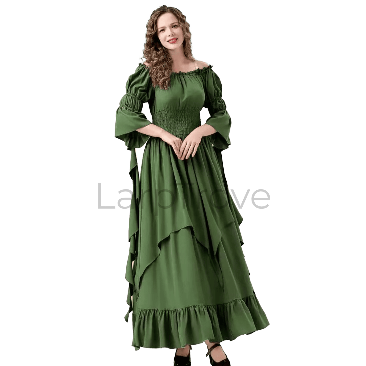 Renaissance Ruffle Gothic Fairy Dress