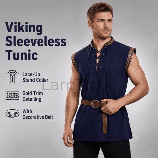 Men's Medieval Tunic Renaissance Costume Top