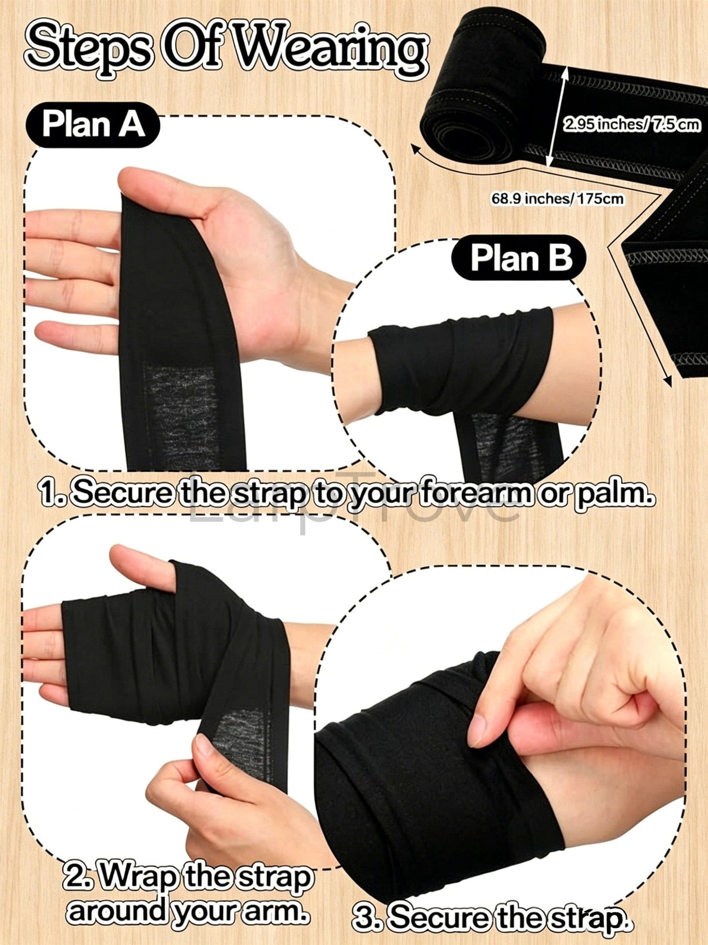 Medieval Hand Wraps Bracers