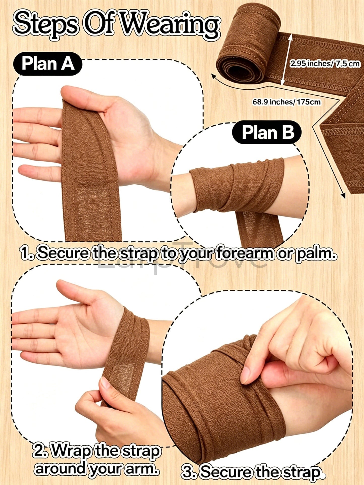 Medieval Hand Wraps Bracers