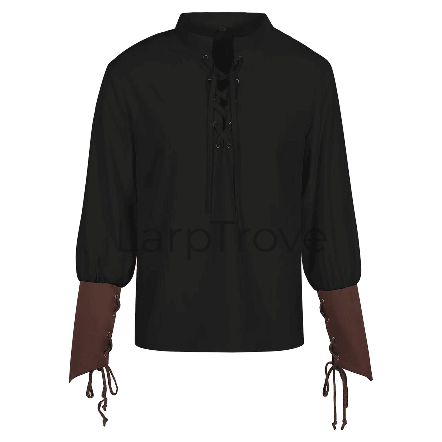 Men Pirate Shirt Medieval Viking Costume