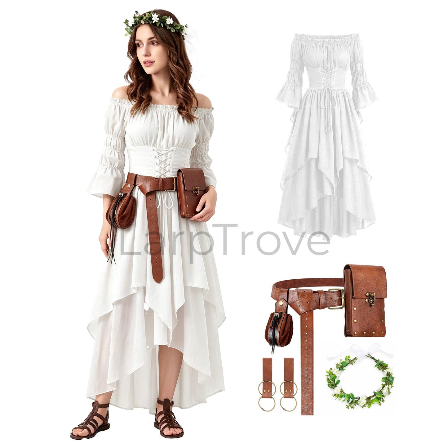 Women Viking Renaissance Medieval Dress