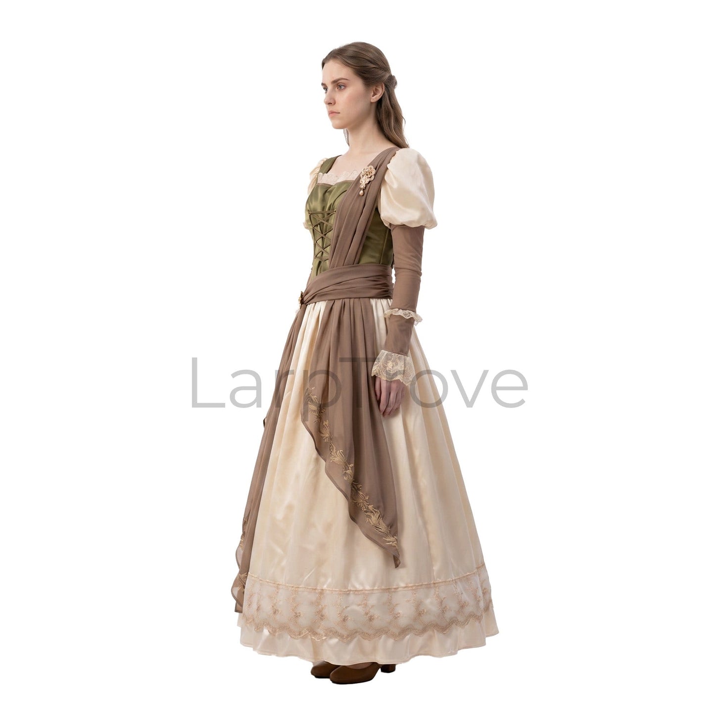 Women's Medieval Renaissance Dress Costume Ball Gown