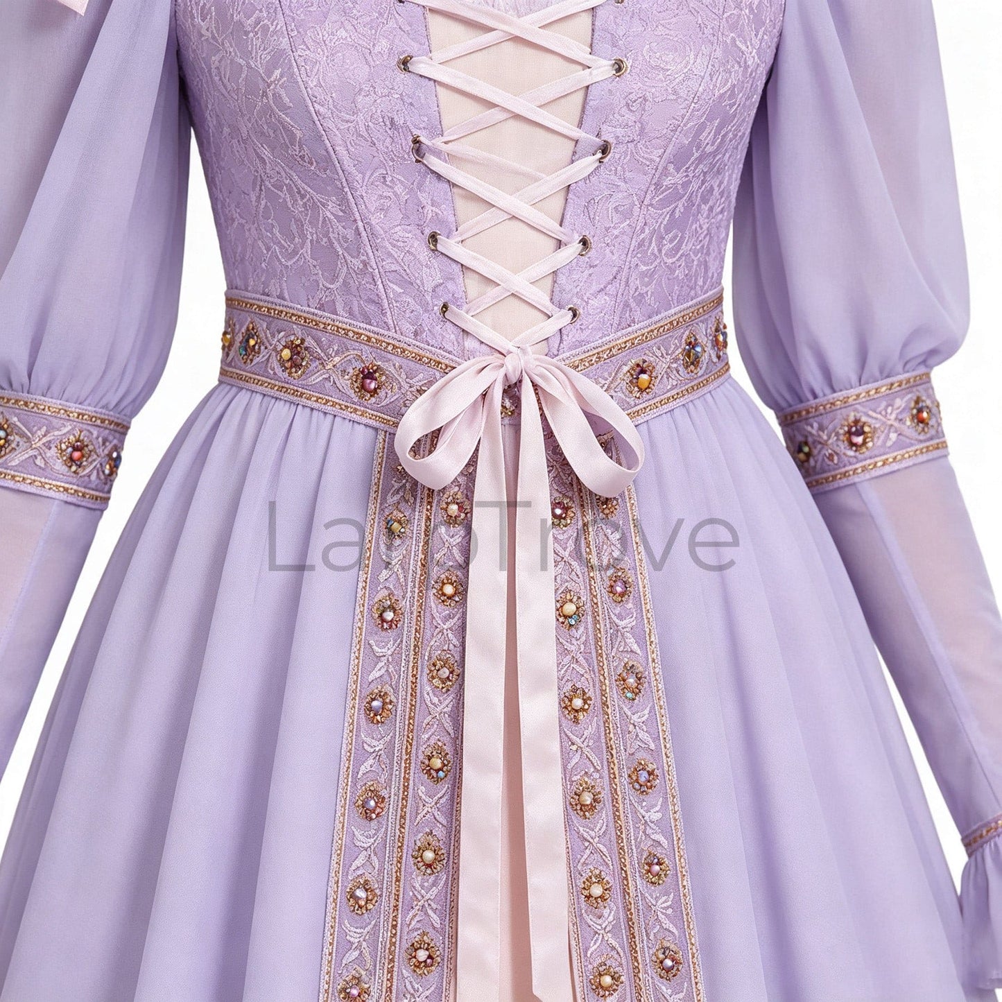 Women's Renaissance Dress Medieval Costume Gown