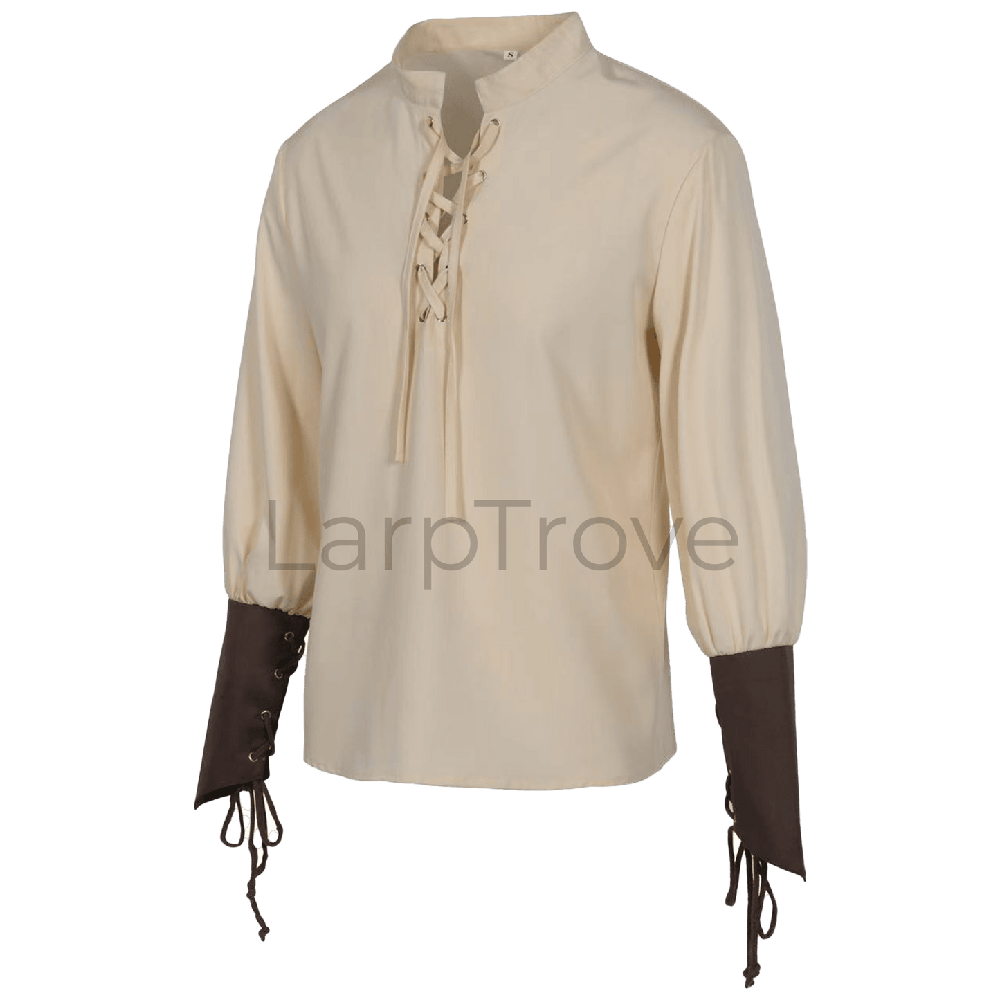 Men Pirate Shirt Medieval Viking Costume