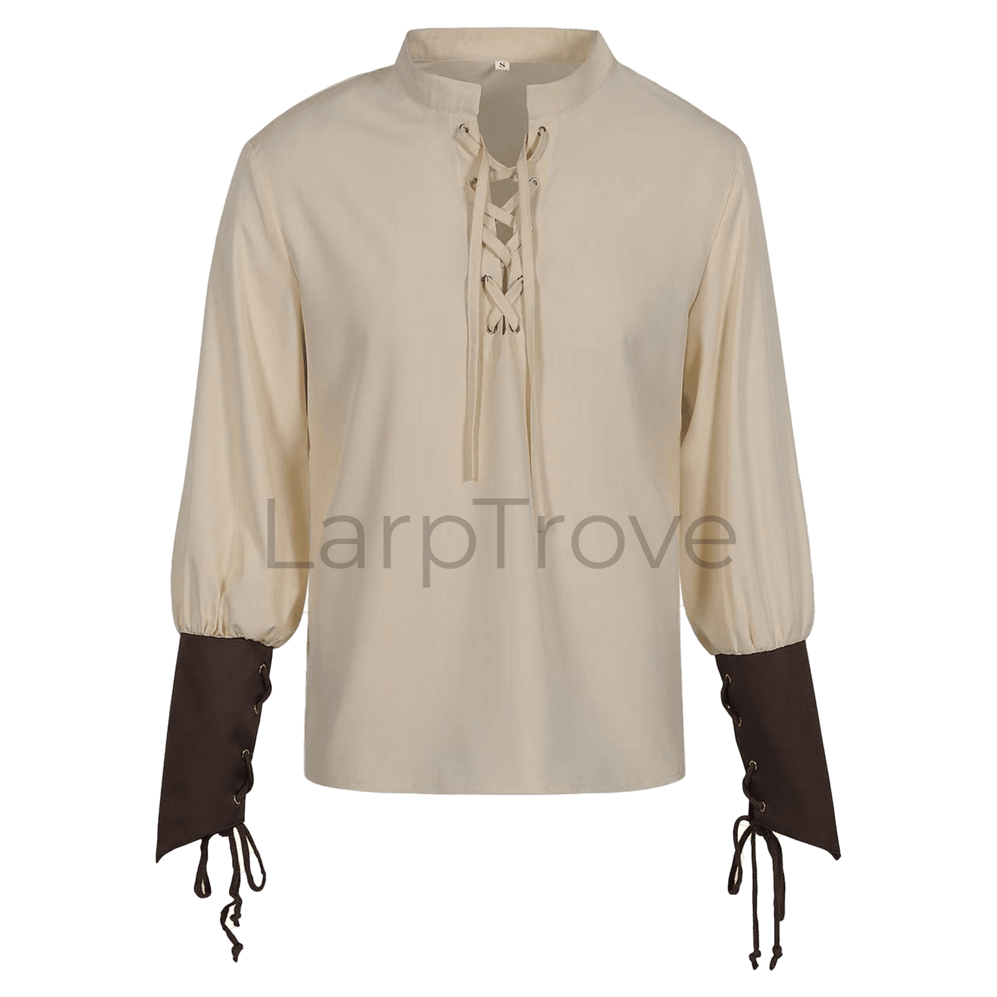 Men Pirate Shirt Medieval Viking Costume