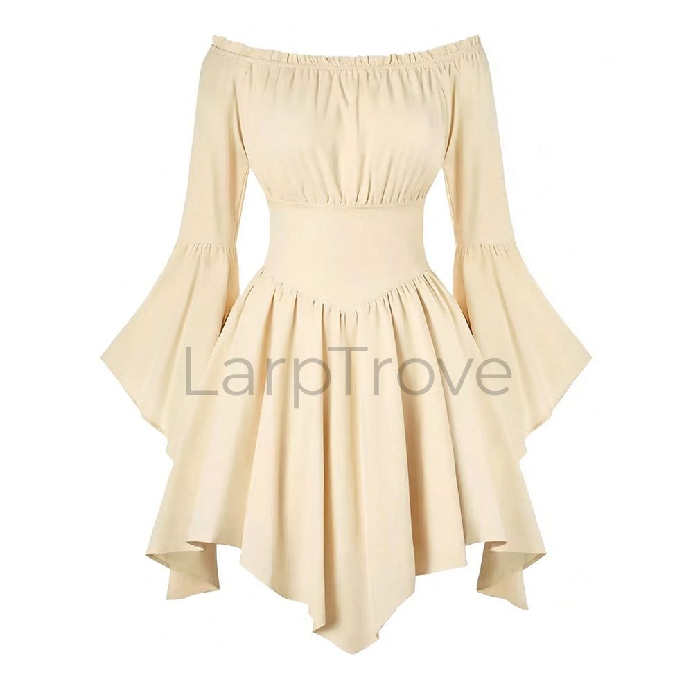 Renaissance Fairy Bell Sleeve Dress