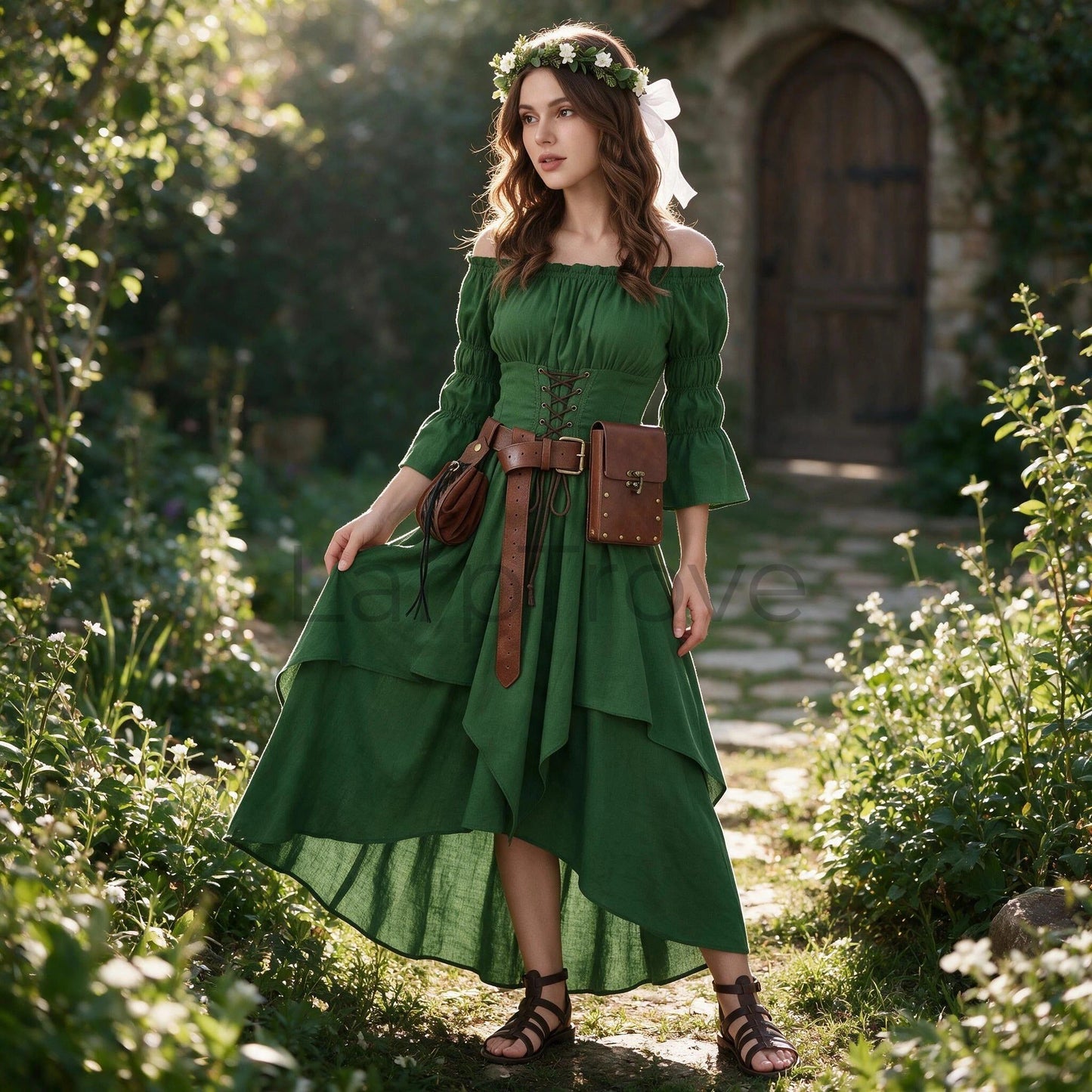 Women Viking Renaissance Medieval Dress